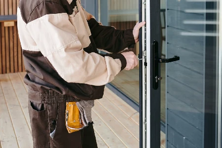 Cleaning And Polishing Glass Door Installation in Brownsville, FL
